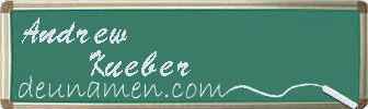 Andrew Kueber Visitenkarte